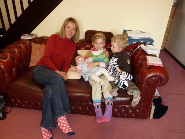 Debbie, Caitlin and Luca